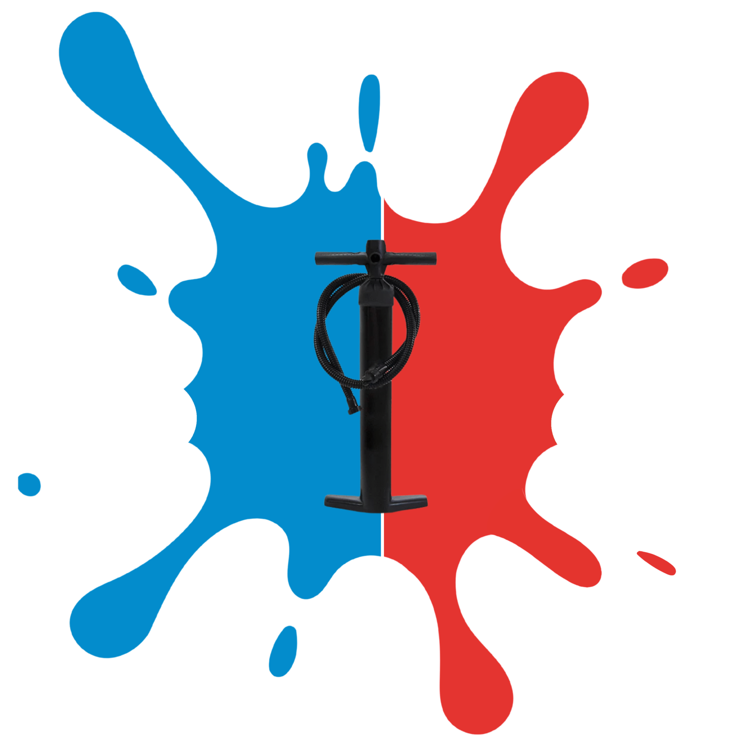 Electric plus handle pump