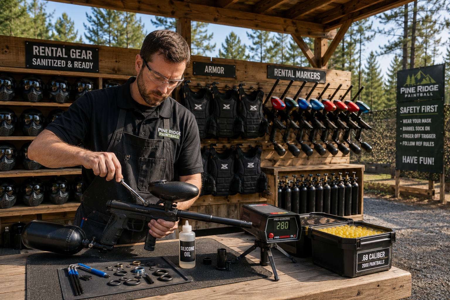 Equipment Needed for Paintball: A Practical Guide for Outdoor Entertainment Operators
